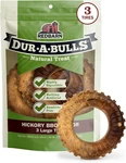 Redbarn Natural Dur-a-bulls Treats For Dogs 3 Large Tires Hickory Flavor M. Fixed Price $28.79.