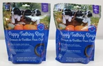 New Puppy Teething Rings N- Bone Pumpkin Flavor Lot Set Bundle Feb 2027 Natural. Fixed Price $28.07.