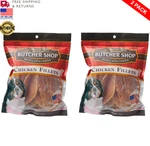 Pack Butcher Shop Chicken Fillets Natural Dog Treats 12OZ Exp 02/2027. Fixed Price $29.90.