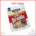 Buffalo Range Rawhide-free Dog Treats Braided Jerky Chews Made With Grass-fed. Fixed Price $15.91.