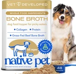 Native Pet Bone For Dogs - Made With Real Beef Broth, Food Topper. Fixed Price $28.33.