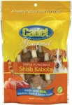 Cadet Premium Rawhide Triple-flavored Shish Kabobs Healthly Natural Dog Treats. Fixed Price $11.17.