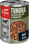 Orijen Tundra Recipe Stew Canned Dog Food Pack Of 12.8 Oz Cans. Fixed Price $54.99.