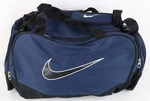 Vtg Nike Distressed Travis Scott Big Swoosh Logo Handled Duffel Bag Weekender. Fixed Price $50.96.