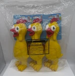 Lot Of 3 Vibrant Life Chew Toy For Dogs - Squeaky Chicken Pet 9" Long. Fixed Price $32.95.