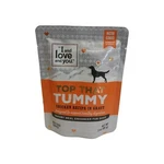 "" Top That Tummy Wet Dog Food Pouch Chicken Recipe In Gravy 3 Oz EXP:12/2025. Fixed Price $12.00.