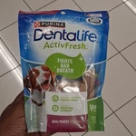 Purina Dentalife Activfresh Adult Dog Chews Treats, Small/medium 20-40 Lb. Fixed Price $6.00.
