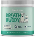Fifth & Fido Breath Buddy Dog Dental Powder For Fresher CLEANER.12/2027. Fixed Price $51.20.
