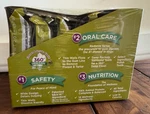 Yummy Combs 6 Treats, Xl Adult Dogs, 100+ Lbs, Flosses/scrubs Teeth. Fixed Price $23.00.