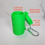 Quick Open Dog Walk Treat Holder, Pouch & Bag Alternative. Fixed Price $9.00.