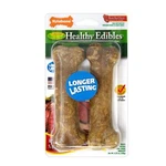 Nylabone Healthy Edibles Longer Lasting Beef Treats Wolf 2 Count. Fixed Price $15.35.
