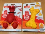 Power Chew Cheese And Filet Mignon Flavored Dog Toys, 25-35 Lbs.-new/nip!. Fixed Price $17.99.