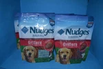 (6) Blue Buffalo Nudges Grillers Natural Dog Treats, Steak, Oz Bags, 10/26. Fixed Price $52.00.