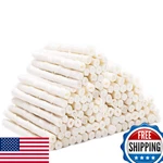 MON2SUN Dog Rawhide Twist Sticks - 5" Thin Natural Chews For Puppies & Small. Fixed Price $41.06.