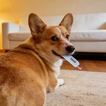 Dog Chew Toy, Bite And Brush Puppy With Bristles. Fixed Price $5.63.