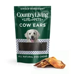 Country Living Cow Ears Dog Chews 10 Bag All-natural, Single-i. Fixed Price $21.99.