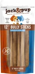 Jack & Pup 12" Bully Sticks Pound Bag 05/2027. Fixed Price $26.99.