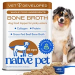 Native Pet Bone For Dogs - Made With Real Beef Broth, 48 Servings. Fixed Price $20.81.
