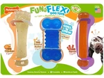 Nylabone Fun And Flexi Dog Toys, 3-COUNT For Light Moderate Chewers. Fixed Price $9.75.
