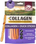 Wild Eats Real Duck Collagen Sticks For Dogs (25 PACK,5 Inch) Long Lasting. Fixed Price $17.79.