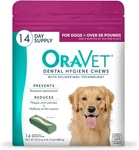 Oravet Dental Chews For Dogs, Oral Care And Count (pack Of 14), Green. Fixed Price $47.68.