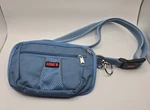 Kong Blue Dog Treat Training Bag Pouch, Zipper Closure, Adjustable Buckled Strap. Fixed Price $14.00.