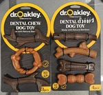 Dr. Oakley Bamboo Dog Toys 2-PACK Dental Stick Natural Safe Chewing. Fixed Price $37.99.