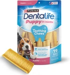 Puppy Teething Chews For Small Dogs Months And Up, Chicken Flavor, 17.3 Oz. Fixed Price $13.99.