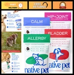 Air Dried Dog Chew Sampler Calming, Allergy Relief, Uti Treatment & Anti-infla. Fixed Price $111.99.