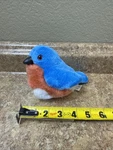 Blue Plush Animal Wild Republic *sound Works! Audubon Birds Brown Breast. Fixed Price $16.00.