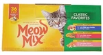 Meow Mix Classic Variety Pack (36 Count Net Wt 99.9 Oz). Fixed Price $46.99.