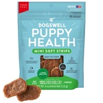 Dogswell Lifestage Puppy Treats Mini Soft Strips Lamb, 4 Ounce (pack 1). Fixed Price $15.39.