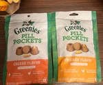Greenies Pill Pockets For Dogs Cheese Chicken Flavor Tab 30 Ct 7.9 Oz Ea. Fixed Price $5.29.
