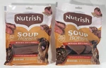 Bags Rachael Ray Nutrish Soup Bones, Real Beef & Barley, 12.6 Oz Ea,. Fixed Price $12.99.