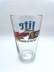 Nba 50TH Anniversary Golden Pint Beer Glass 16ZO By Miller Official Cup B93. Fixed Price $12.99.