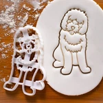 Goldendoodle Body Cookie Cutter - Cute Dog Treats Adoption Rescue Puppy Birthday. Fixed Price $18.35.