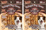 Butcher Shop Collagen Dog Chews 5 Deluxe Chicken Twists Treats 2 Pack - 7.34 Oz. Fixed Price $32.41.