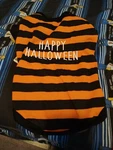 Happy Halloweenl Dog Pet Tee Costume Candy Size Medium. Fixed Price $7.00.