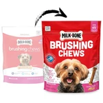 Milk-bone Brushing Chews Daily Dental Dog Treats, Mini, 25.5 Ounces, 65 Bones. Fixed Price $20.00.