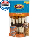Cadet X-large Dog Treat 4-IN-1 Beef Hide Shish Kabobs 10 Ct. Fixed Price $44.72.