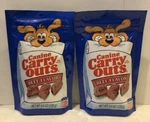 Lot Of 2 Canine Carry Outs Dog Treats Snacks Beef Flavor Usa 4.5 Oz Made. Fixed Price $15.99.