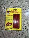 Chef Fido Dog Biscuit Cutter & Kit 4 Recipes Veterinarian Approved. Fixed Price $17.77.