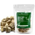 Freeze Dried Dog Food Booster /treat Green Tripe Beef Bites, Live Pawsitively. Fixed Price $22.99.
