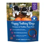 Bone Puppy Teething Ring Pumpkin Flavor 36 Ounces Edible And Digestible. Fixed Price $8.79.