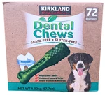 Kirkland Signature Dental Chews 72 Count Exp 08/2028. Fixed Price $46.18.