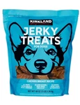 Kirkland Signature Chicken Jerky Dog Treat 48 Ounce 3 Lbs. Free Shipping. Fixed Price $32.75.