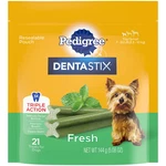 Pedigree Dentastix Small Dog Dental Treats, Fresh Flavor, 5.08OZ, Tartar Control. Fixed Price $7.55.