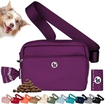 Puppington 3-IN-1 Crossbody Dog Walking Bag W/ Treat Pouch & Planet Safe Poop. Fixed Price $55.99.