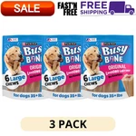 (3 Pack) Purina Busy Bone Original Pork Dog Treats Long Lasting Chews 21 Oz Bags. Fixed Price $27.99.