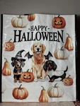 Halloween Dog Shopping Bag Lg Trick Or Treat Jack Lantern Reusable Costume. Fixed Price $8.50.